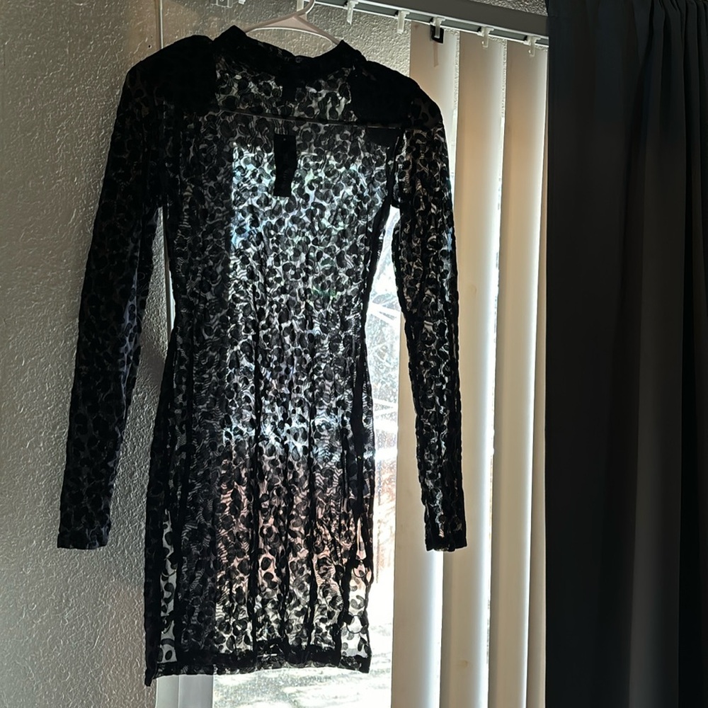 Transparent dress
